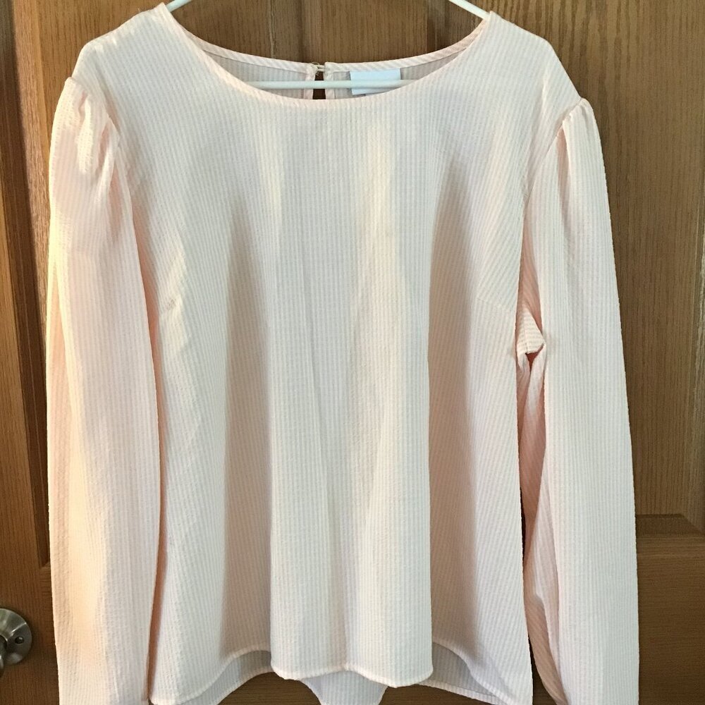 Liz Claiborne Pastel Pink Blouse